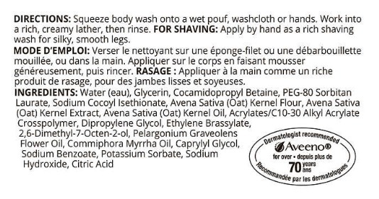 Aveeno Skin Relief Body Wash 532 mL, 3-count