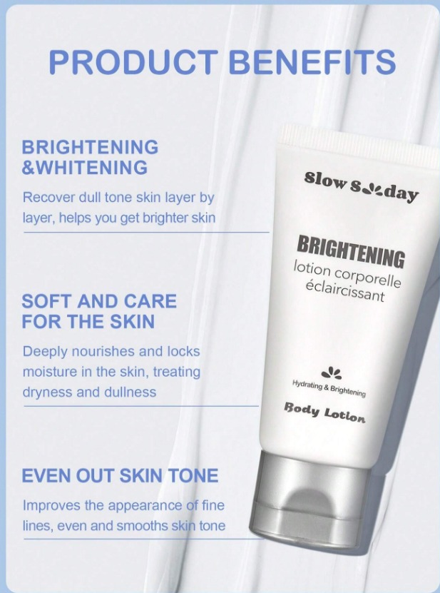 SlowSunday Brightening Body Lotion