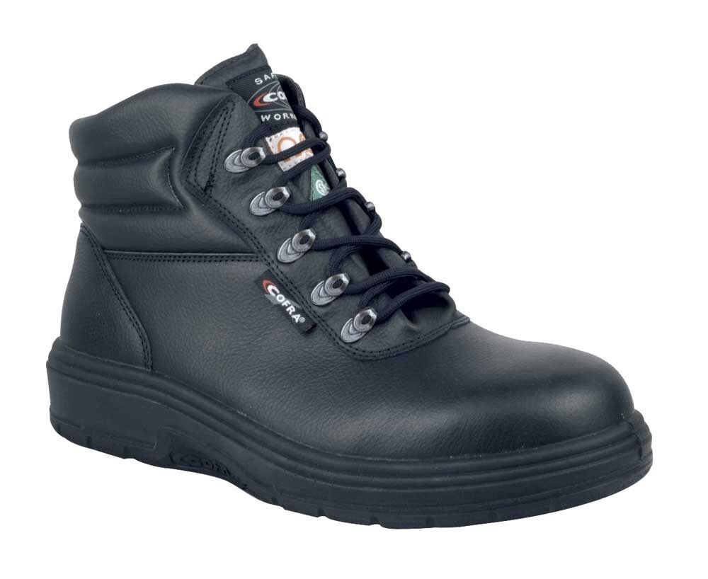 New Men's Cofra new asphalt safety boots black 09 W - USA/CAN safety standard