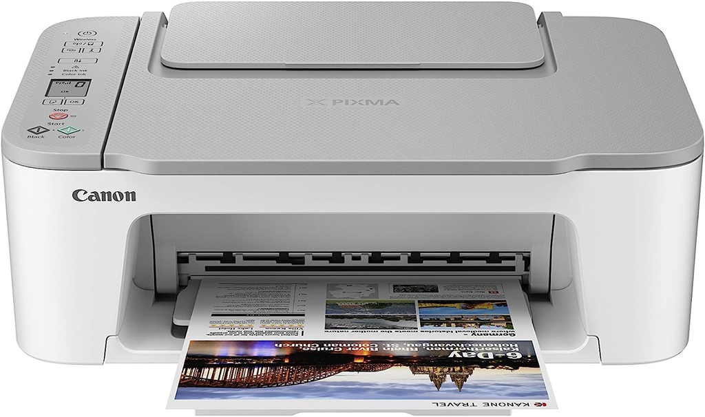 Impresora inalámbrica de inyección de tinta Canon PIXMA TS3420 (blanco)