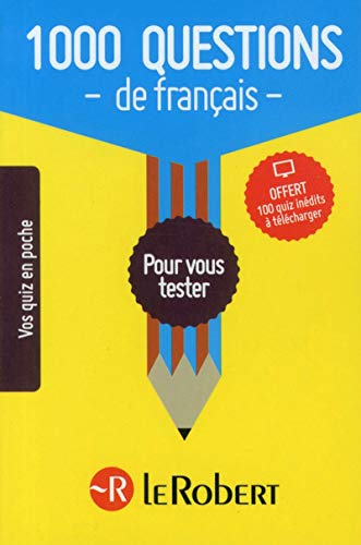 1000 QUESTIONS DE FRANCAIS Paperback