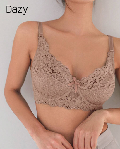 [SKU: si2308160840989454] DAZY Sujetador con encaje floral con aro