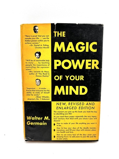 The Magic Power of Your Mind by Germain, W. HBDJ 1956 Vintage Good