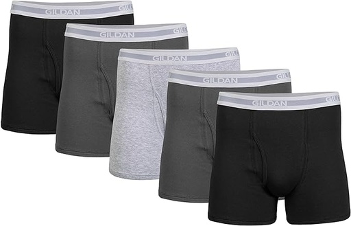 [ASIN ‏ : ‎ B0D17J8H9S] Gildan Calzoncillos tipo bóxer para hombre, paquete múltiple