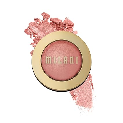 [ASIN ‏ : ‎ B07PNCB73M] Milani - Baked Blush & Baked Highlighter - Da forma, contorno y resalta tu cara para un acabado brillante o mate
