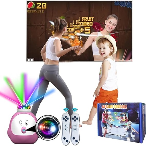 [B0CHQRKX1X] YRPRSODF Consola de juegos retro con más de 900 juegos, sistema de videojuegos HD con 29 juegos deportivos, 17 juegos AR, 2 controladores de juegos inalámbricos, PC TV Plug & Play, regalo para