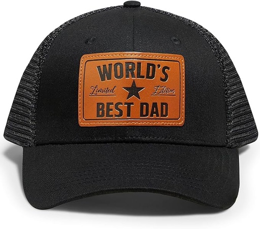 [B0CVRZKJ3S] Regalos para papá de hija, hijo, familia para hombres, el mejor papá del mundo, sombrero para el día del padre, regalos de cumpleaños para papá