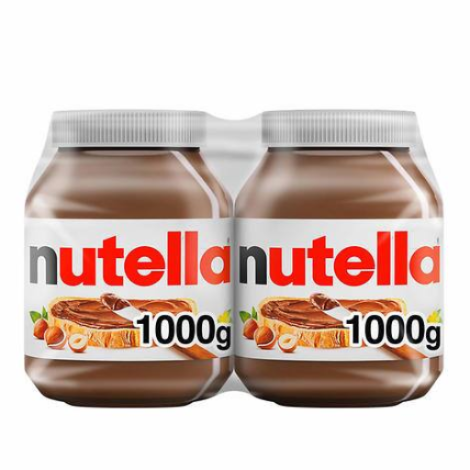 [Item  1150701] Nutella Hazelnut Chocolate Spread, 2 × 1 kg