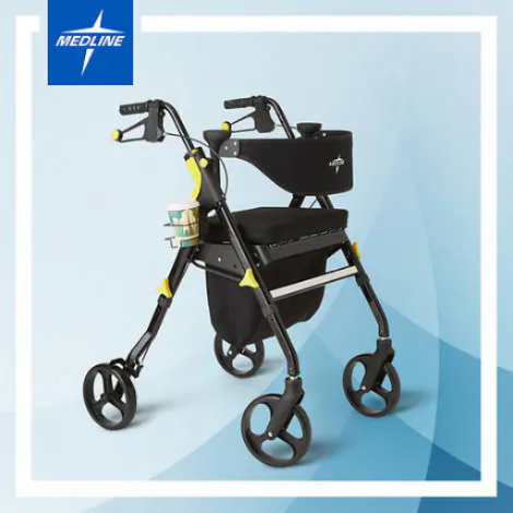 [Item  391352] Medline Empower Rolling Walker